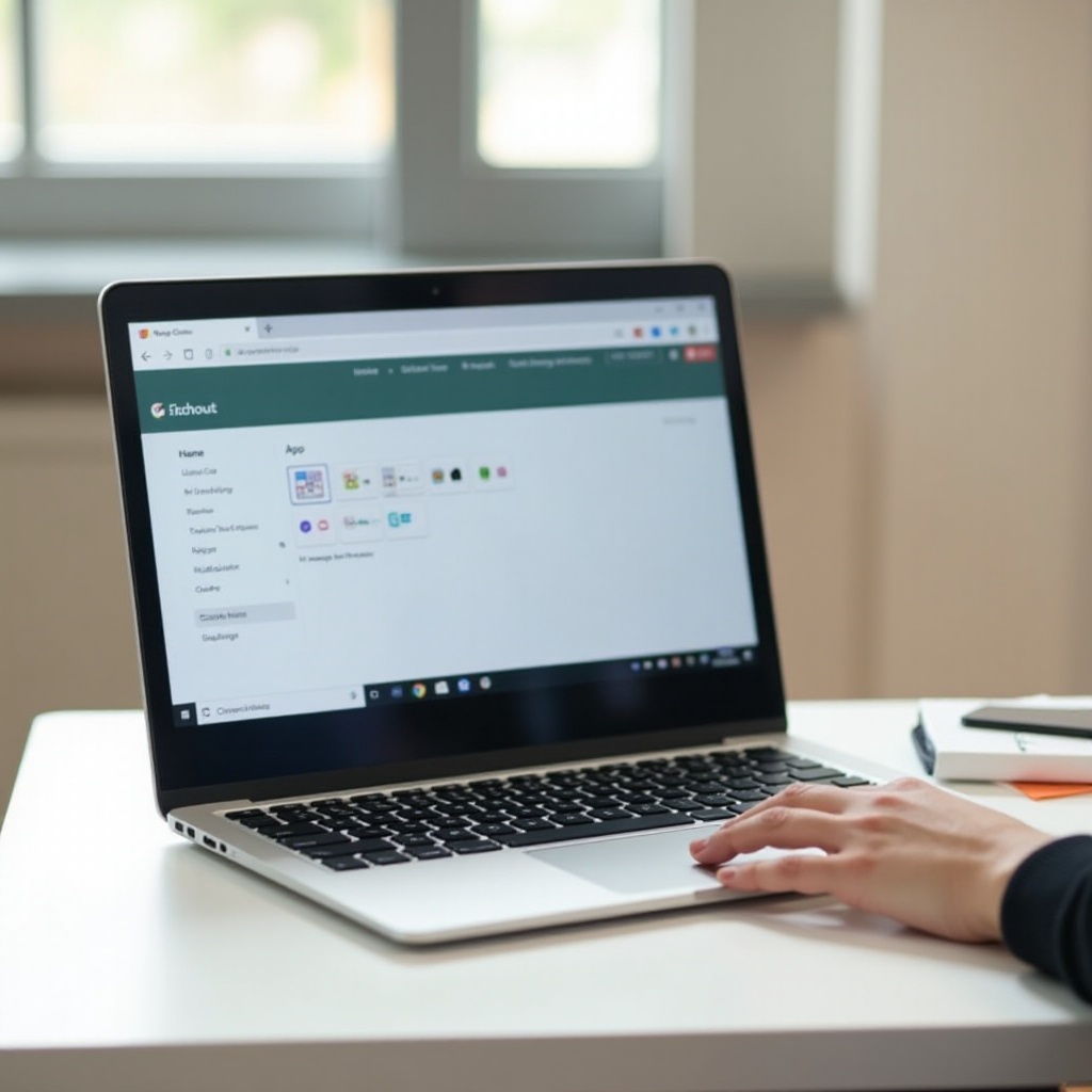 Come aggiungere app alla schermata iniziale su Chromebook della scuola
