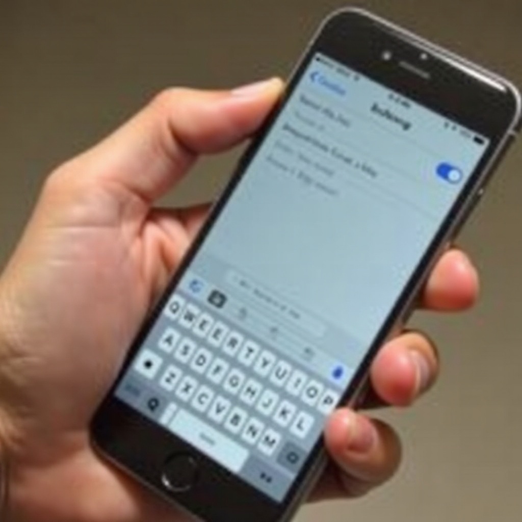 Come posso ridurre le dimensioni della mia tastiera su iPhone?